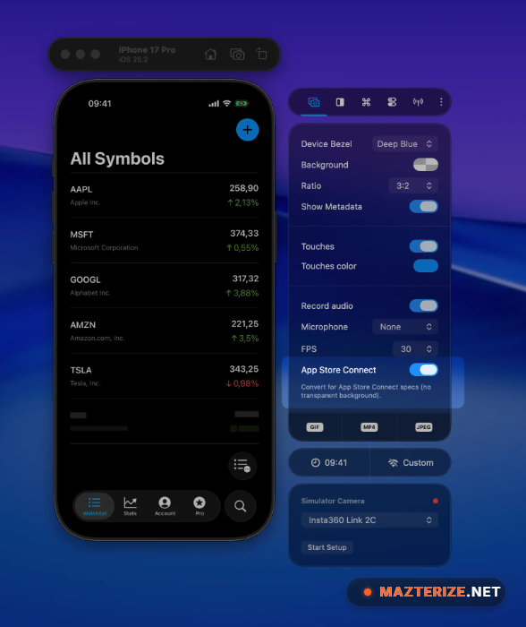 RocketSim 16.2.0 Cracked Version MacOS RocketSim 16.2.0 screenshot