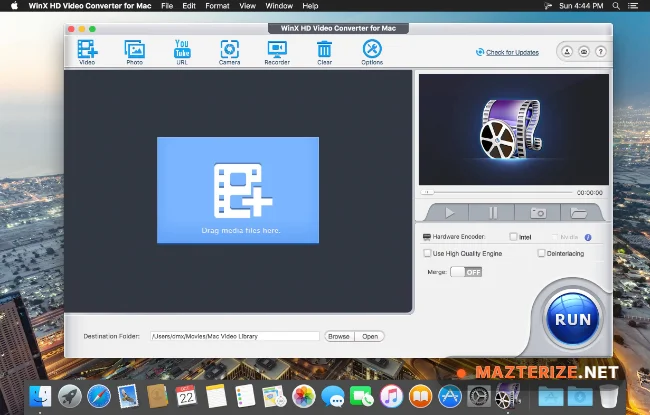 WinX HD Video Converter 6.8 For Mac WinX HD Video Converter 6.8 Cracked Version